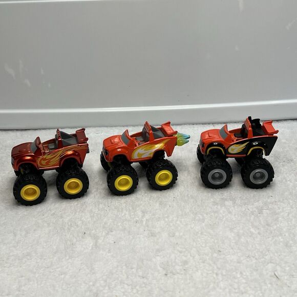 Blaze and the Monster Machines Die Cast Lot Of 3 Ninja Give Me Some Speed! - Picture 8 of 10